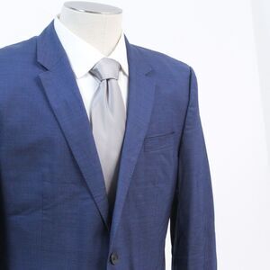 Hugo Boss Guabello Super 120s Wool Men's Blazer Jacket, 42R 2B 2V